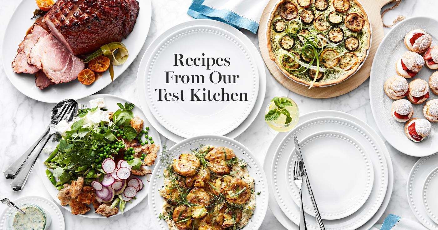 Recipes From Our Test Kitchen